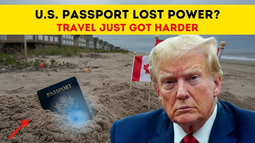 The U.S. Passport Collapse: Why 36 Countries Just Passed America