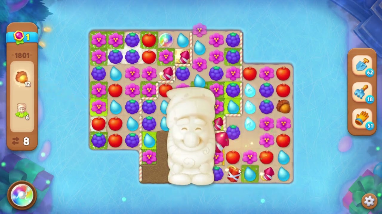 GardenScapes 1801 - 1900 : ALL LEVELS - YouTube
