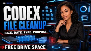 Use Codex To Organize Files And Free Up Space