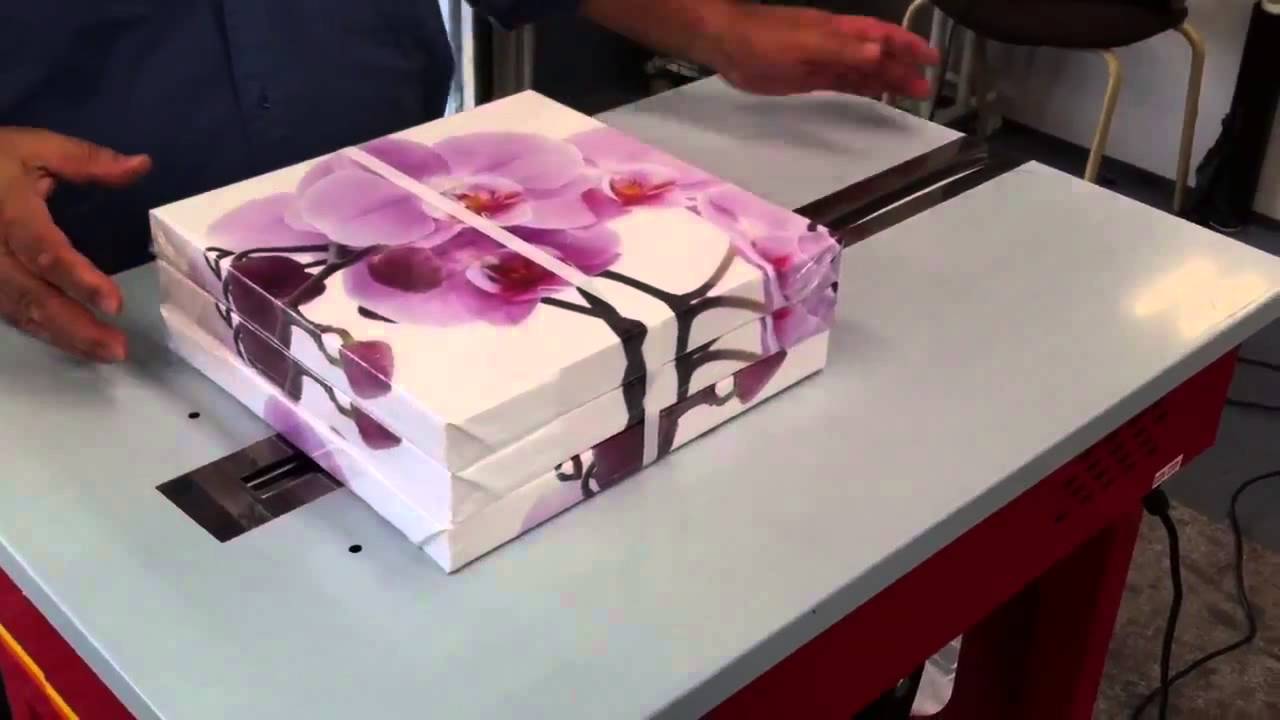 Cercleuse TP 502 marque Transpak pour papier, enveloppe, carton eximprimerie, atelier protÃ©gÃ©