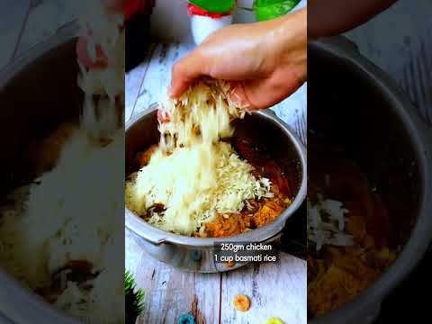 Madiyan Biriyani Recipe Malayalam Easy Cooker Biriyani Shorts 