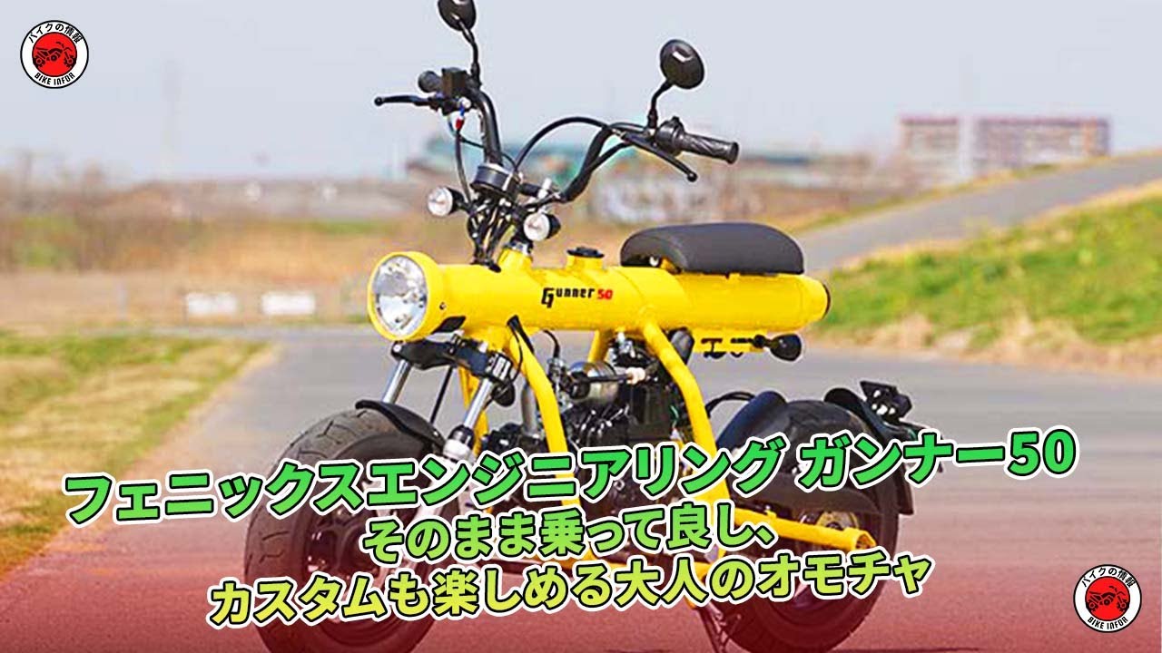 フェニックスエンジニアリング ガンナー50試乗：カスタムも楽しめる