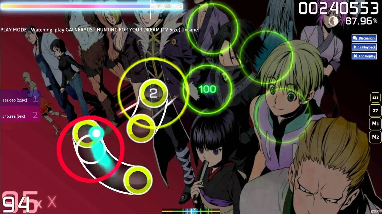 [Osu!] Hunter x Hunter -  Hunting for your dream [Insane]