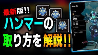 【APEX】アプデ後の最新版‼ハンマーを取る為に必要なことをわかりやすく解説しました‼【ダメージの稼ぎ方/解説】