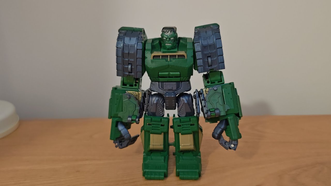 A look back at Marvel Transformers Crossovers Hulk! - YouTube