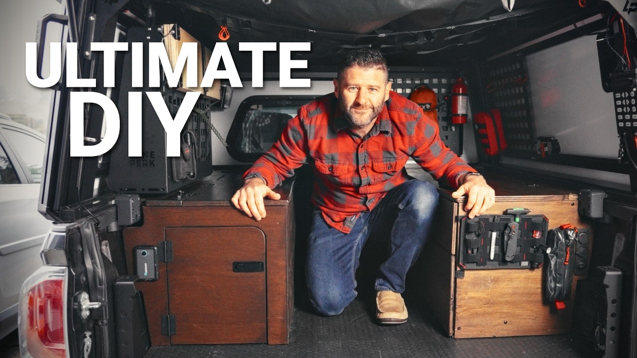 DIY Modular Camper Cabinets: Lone Peak + 80/20 Aluminum