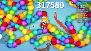 SNAKE.IO 🐍 KING 👑 RAINBOW 🌈🐍 VS 1000 PRO GIANT SNAKES 🐍 EPICK SNAKEs battle#snakeio screenshot 1