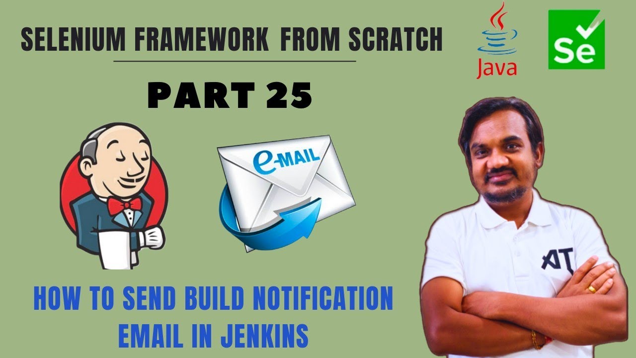 Part 25: Trigger auto email in Jenkins when build is done