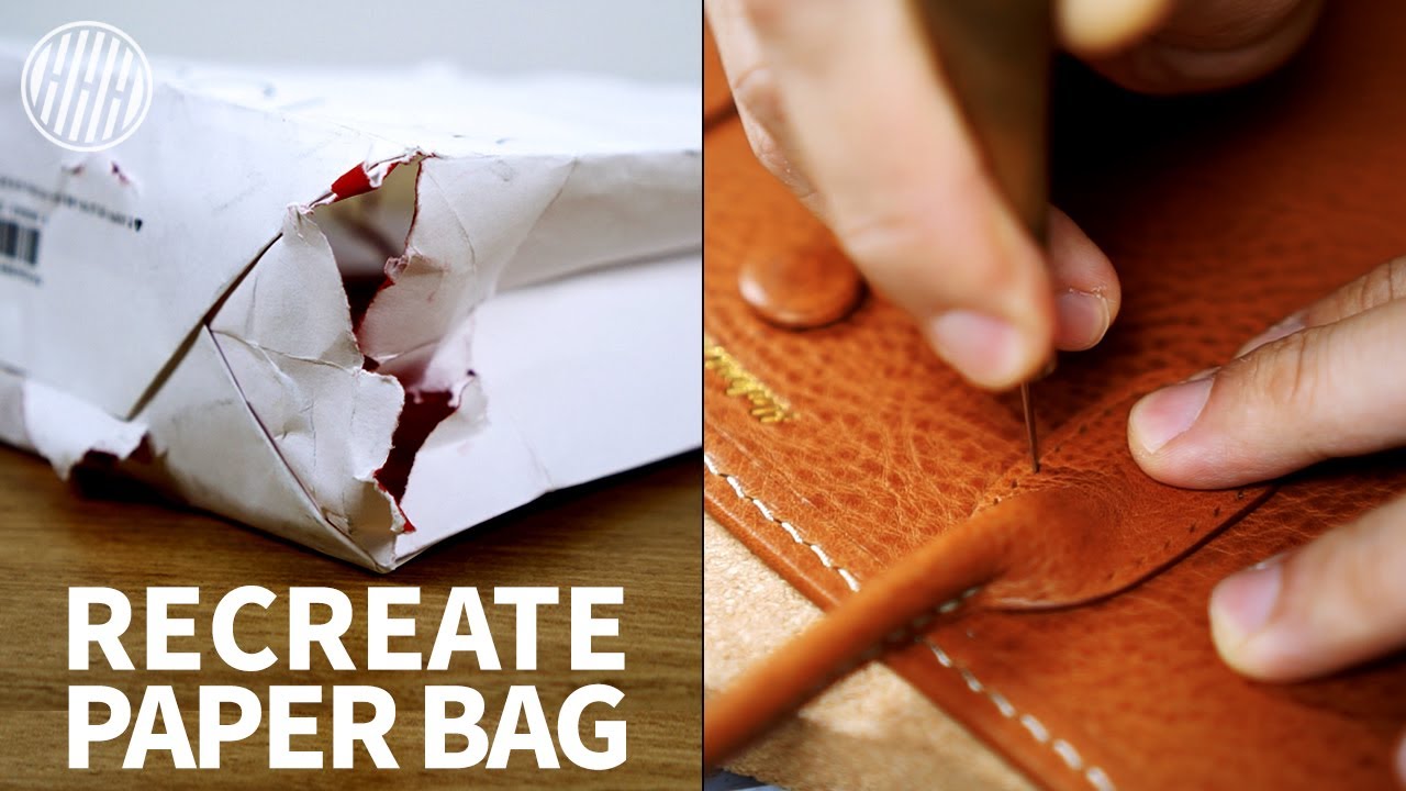 A new life for a torn paper bag YouTube