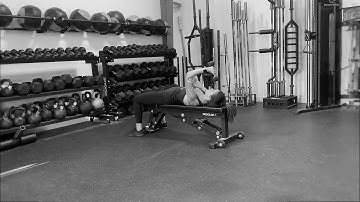 Single Arm Dumbbell Skull Crusher