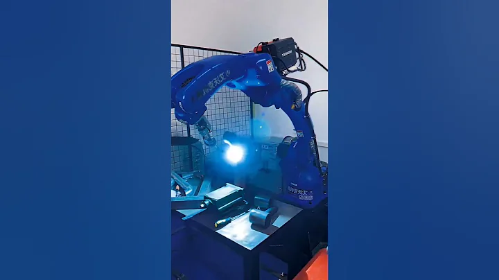 Automatic robot MIG welding#cnc #howtomake #fabrication #conveyorEngineeringExpert