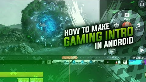 How to make gaming intro for youtube channel in kinemaster || The M2D