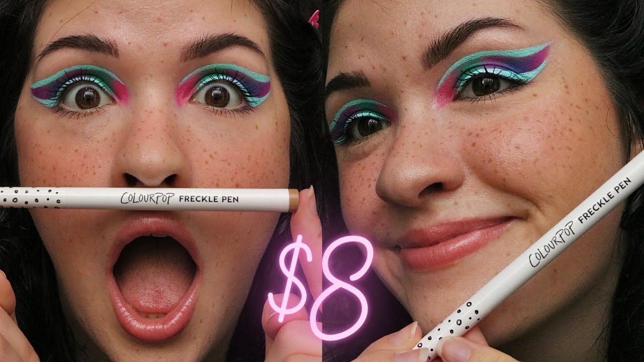 COLOURPOP FAUX FRECKLE PEN REVIEW | Do they look like my real freckles?