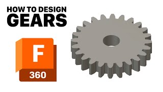 How to Design Gears for 3D Printing Using Fusion 360