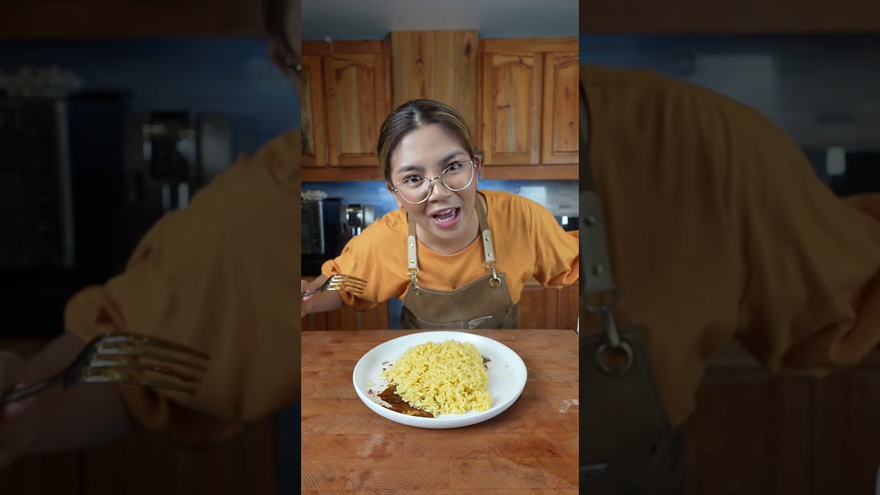 не заморачивайтесь, это всего лишь лапша быстрого приготовления