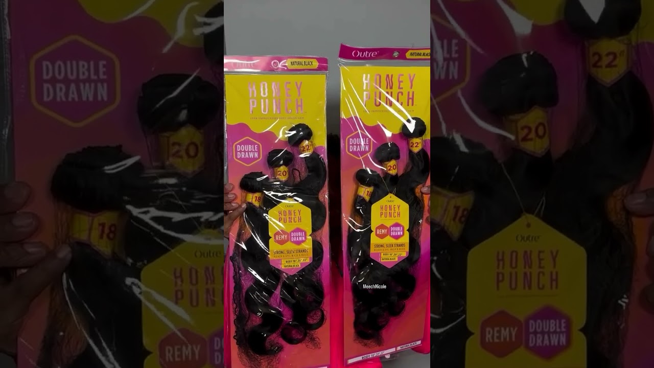 Middle Part Sew-In with HoneyPunch Bundles 🍯