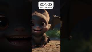 Song about Bat "A Little Bat" - Best Kids Song