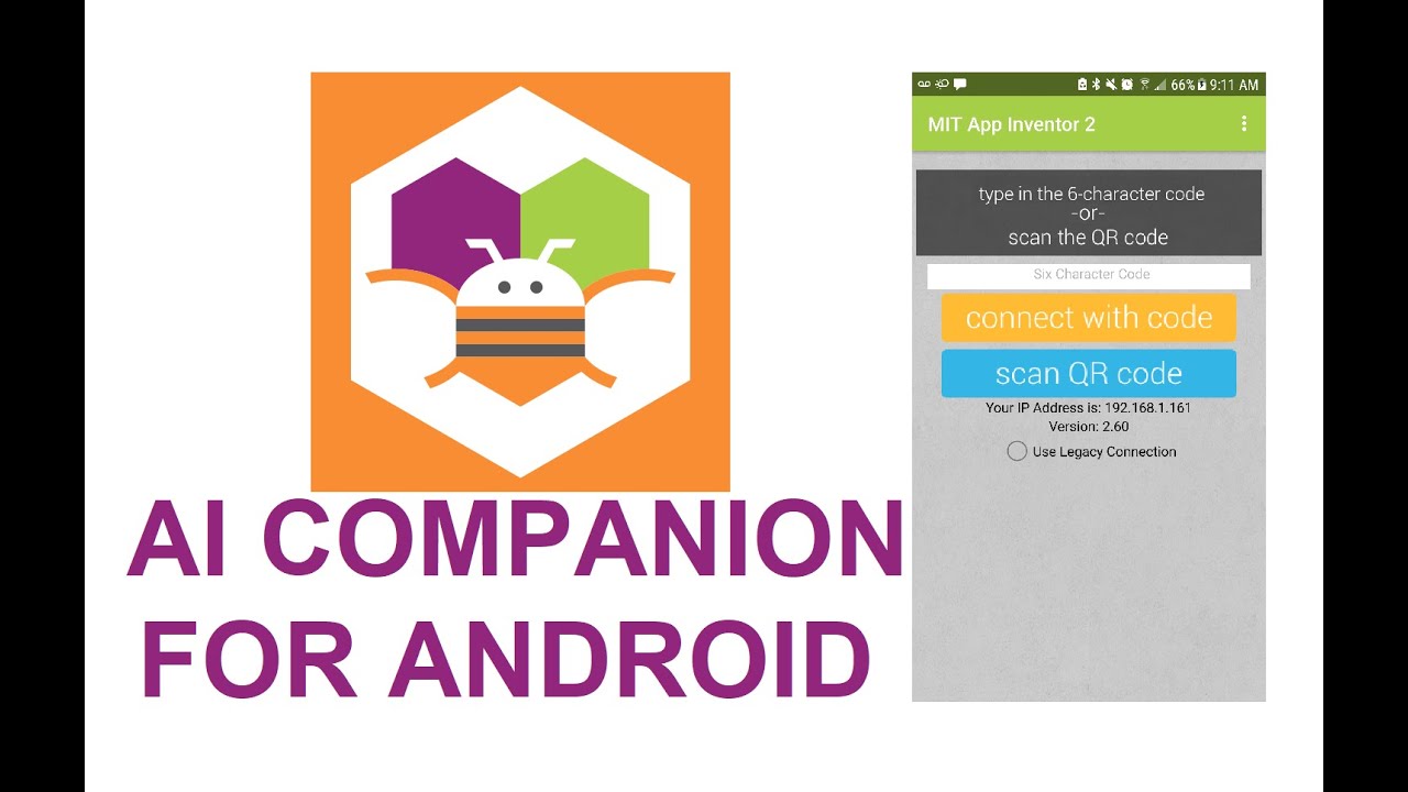 Mit App Inventor 2 Companion