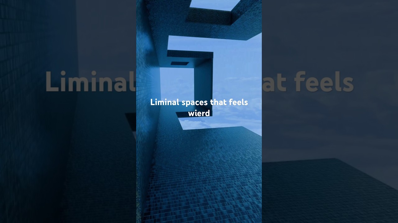 Uncomfortable Liminal Space | Blender 3D A | Nostalgia