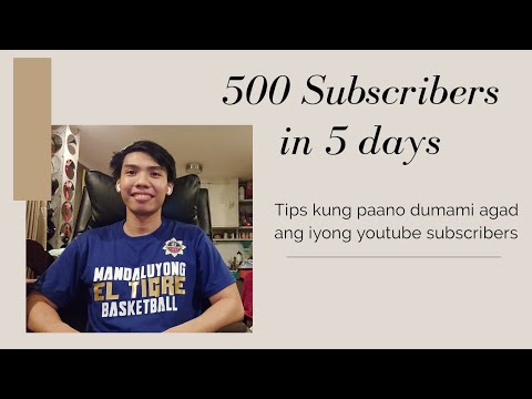 PAANO MAGKAROON NG 500 SUBSCRIBERS IN 5 DAYS | CUYYGI DIARIES