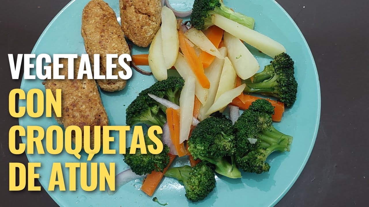 CROQUETAS DE ATÚN CON VEGETALES YouTube