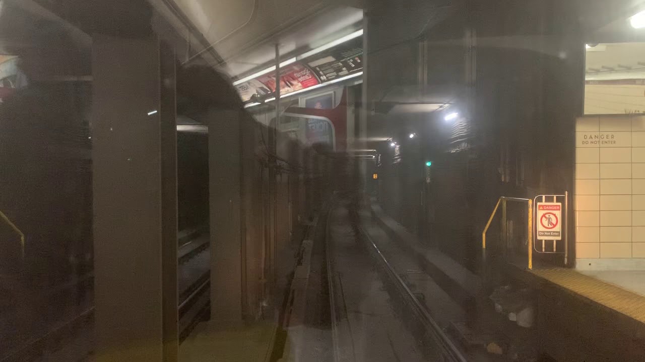 TTC Subway T1 Line 2 Drivers POV (Point of View) Bloor-Danforth Line