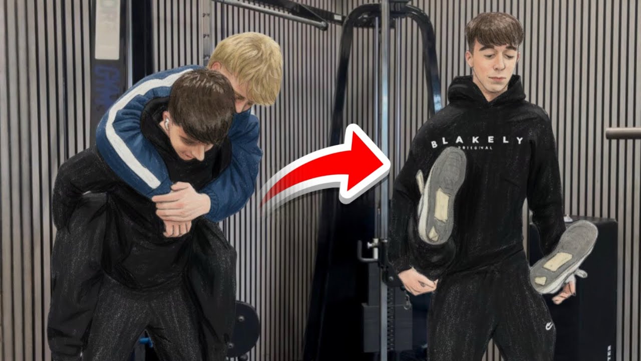 Chest and Bis gone wrong - Henry almost gets concussed