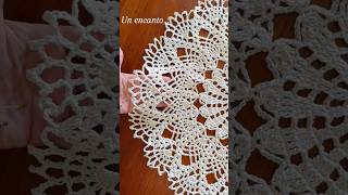 CENTRO DE MESA ELEGANTE 💚 TUTORIAL ▶️ #crochet #tutorial #knitting #homedecor #diycrafts #ganchillo