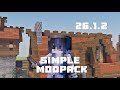 MODPACK SODIUM 26.1.2 FEATHER  REMAKE LOADER 0.19.2