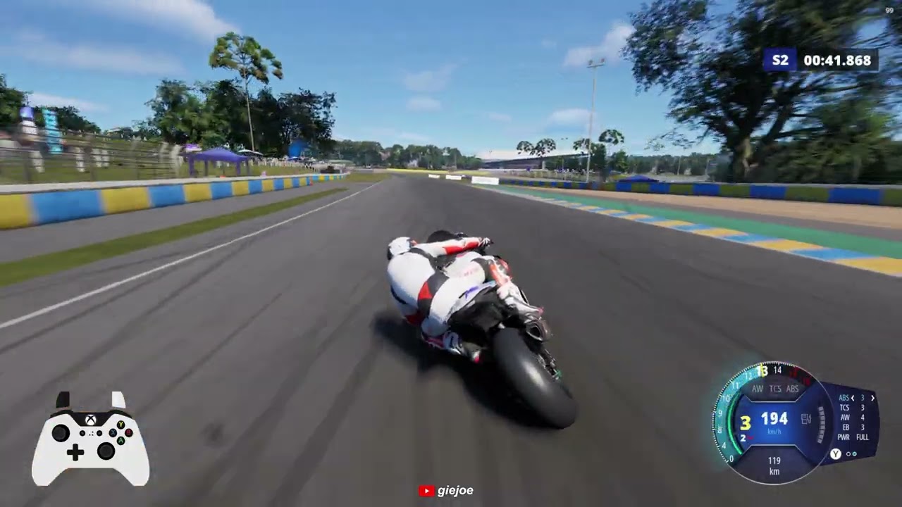 BMW M 1000 RR – Racing Modified (2023). Le Mans Circuit. RIDE 6 