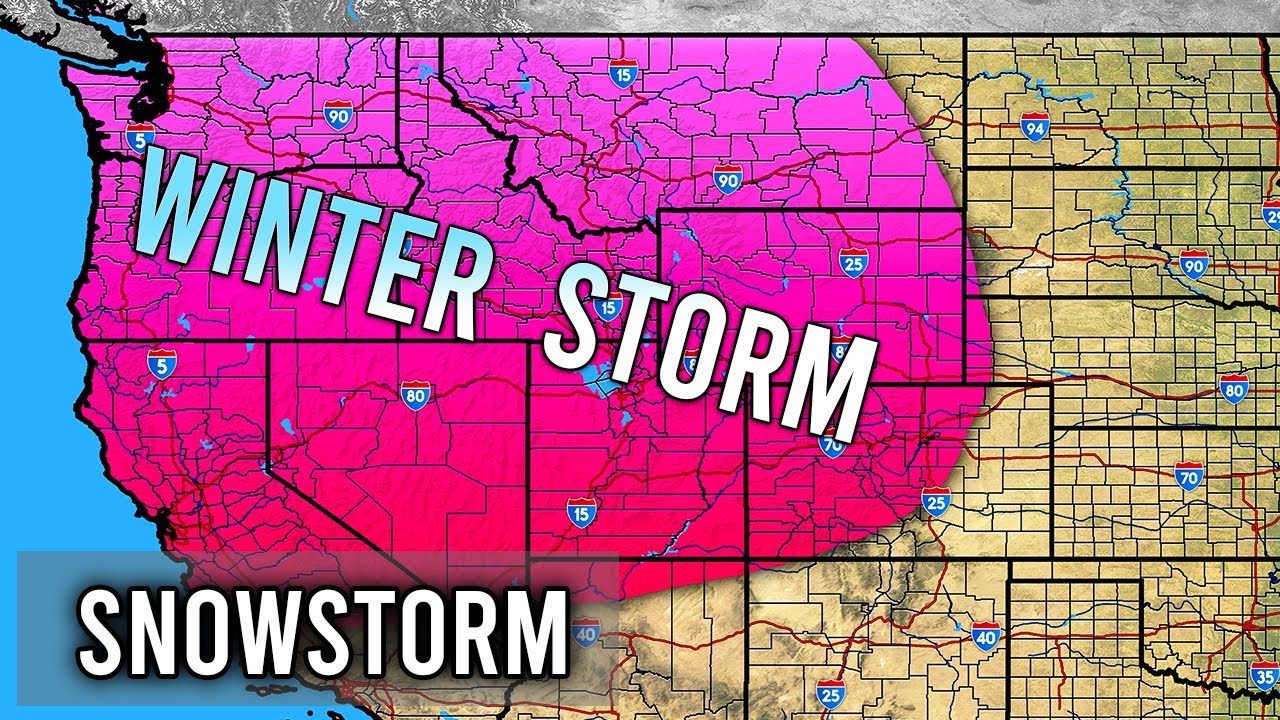 Winter Weather Out West YouTube