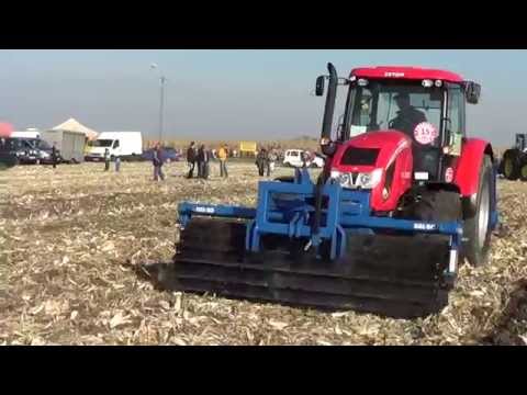 Agroma Kutno Zetor plus głębosz Rolmako i wał Dalbo