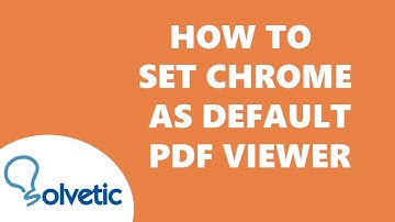 How to Set Chrome as Default PDF Viewer ✅