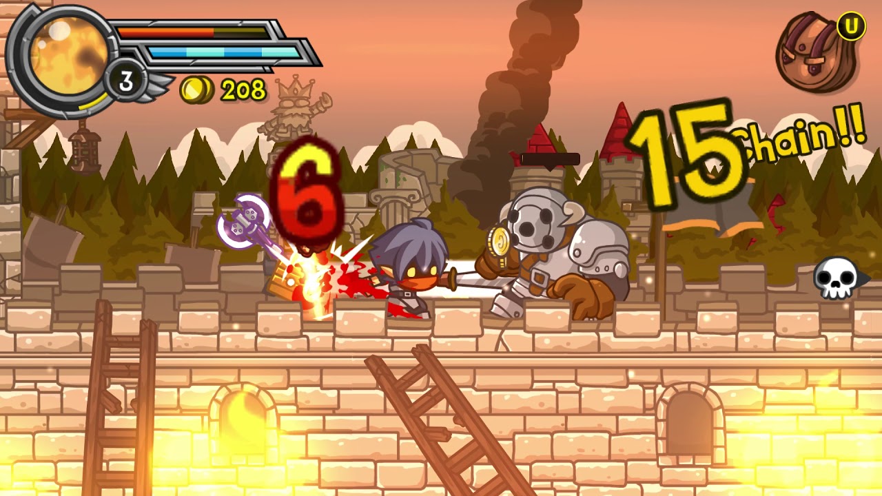 Wonder Blade review: Thank you, but this gameplay is from another Castle ( Crashers)