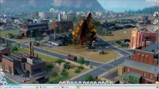 Vicious Mutant Lizard Disaster - SimCity 5