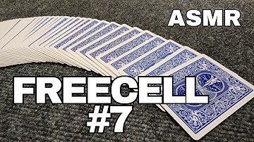 Playing FreeCell | Whispered ASMR