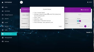 client CMS | PHP Radius Server