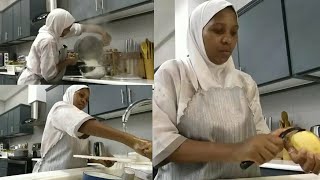 kitchen work got me into trouble house maid in saudi arabia #kadama #shagala #domesticworker