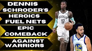 Warriors Collapse: How Schroder Led the Nets’ Shocking Upset!