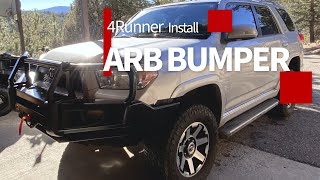 Player Profile ARB Bumper Install 5th gen Toyota 4Runner (Quick instructional)