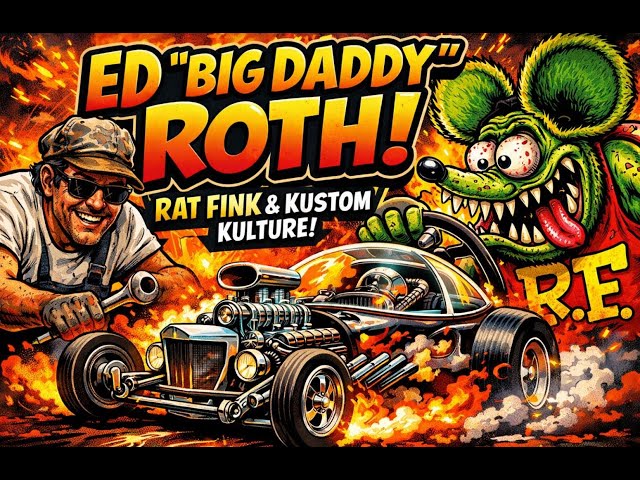 Ed “Big Daddy” Roth: The Wild Genius Behind Rat Fink, Hot Rods and