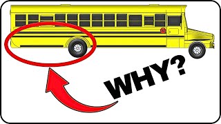 Why are SCHOOL BUSES Built Like This? Cool Engineering Behind it.