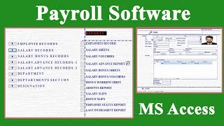 Complete HR Data AND Payroll Management Software in Access Customizable