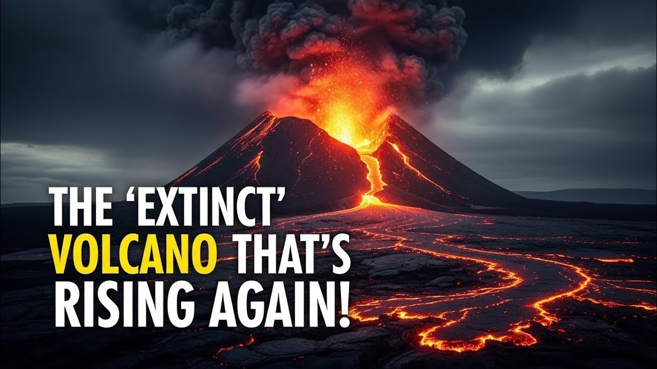 «Потухший» вулкан, который снова поднимается!