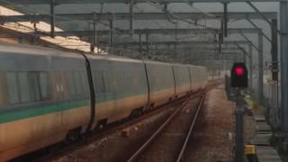 【超快機鐵】港鐵 AEL CAF-Train (K405/E105) 駛經欣澳站後備月台 (往香港方向)