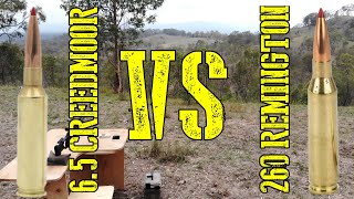 6.5 Creedmoor VS 260 Remington