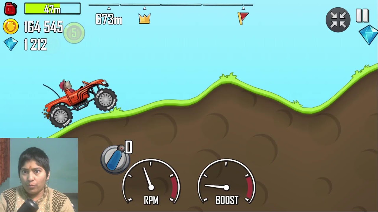 12-01-2026 Aarti Swami Playing Hill Climb Racing For Fun....