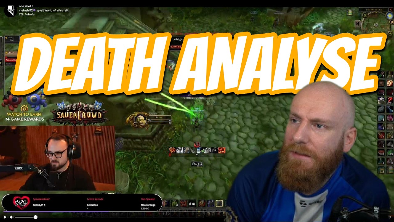 Metashi RIP😱 Ein Tag nach Ende von [Sauercrowd] | FalganWoW reagiert auf den Death-Clip
