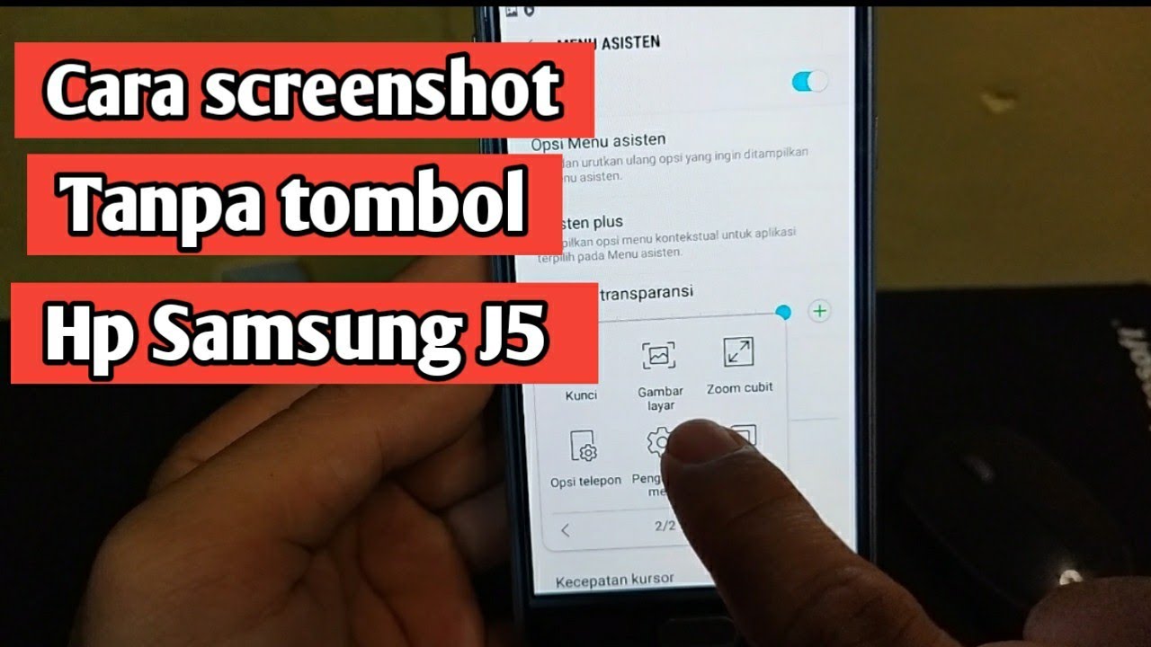 Cara Restart HP Samsung J5 Tanpa Tombol Power