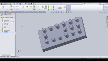 LINEAR PATTERN CIRCULAR PATTERN CURVE DRIVEN PATTERN AND MIRROR